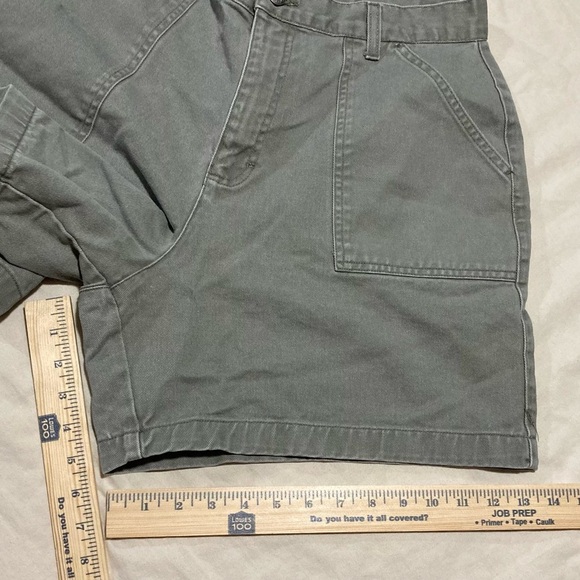 Cherokee High Waist Women's Shorts in Olive Green - Picture 4 of 12